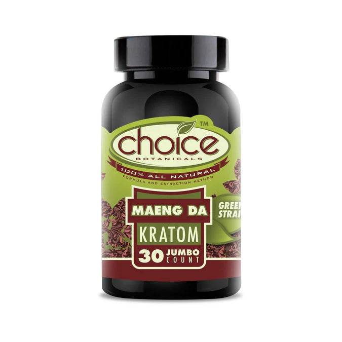 Green Maeng Da Jumbo Kratom Capsules - My Store